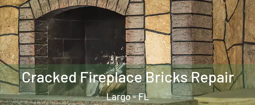  Cracked Fireplace Bricks Repair Largo - FL