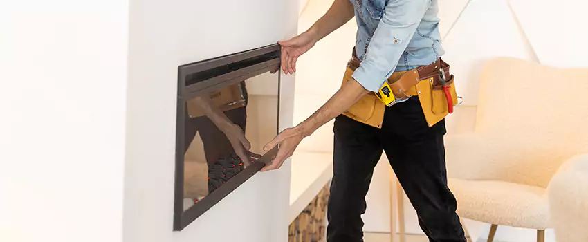 Metal Fireplace Installation in Largo, Florida