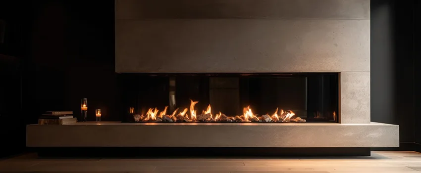 Gas Fireplace Ember Bed Design Services in Largo, Florida