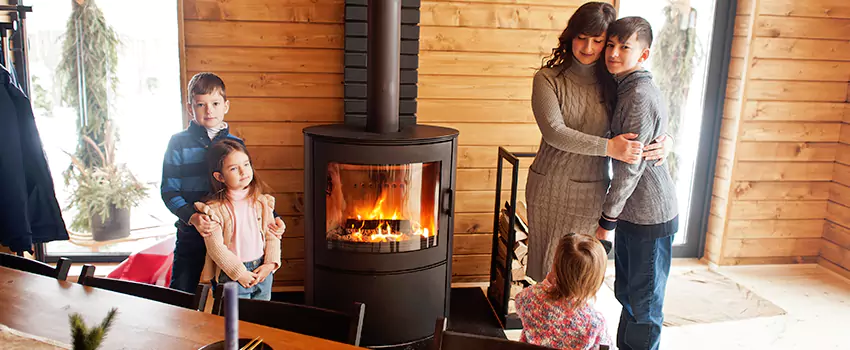 Morso Cast Iron Fireplace Insert Installation in Largo, Florida