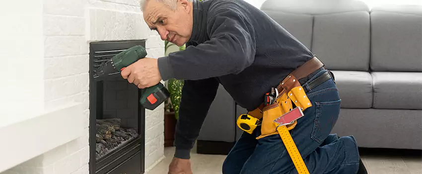 New Indoor Fireplace Installation in Largo, Florida