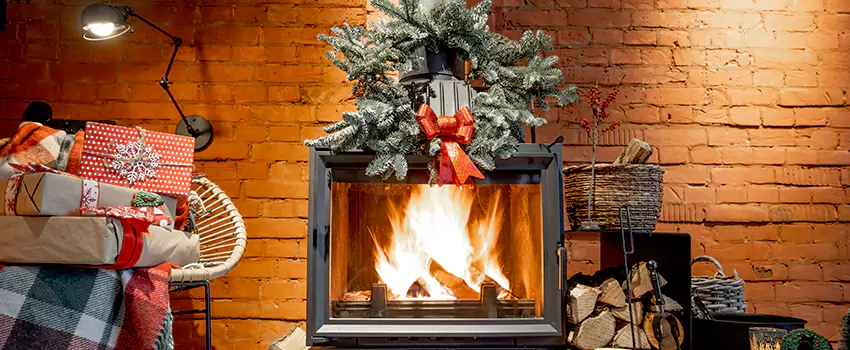 Travis Industries Linear Gas Fireplace Installation in Largo, Florida